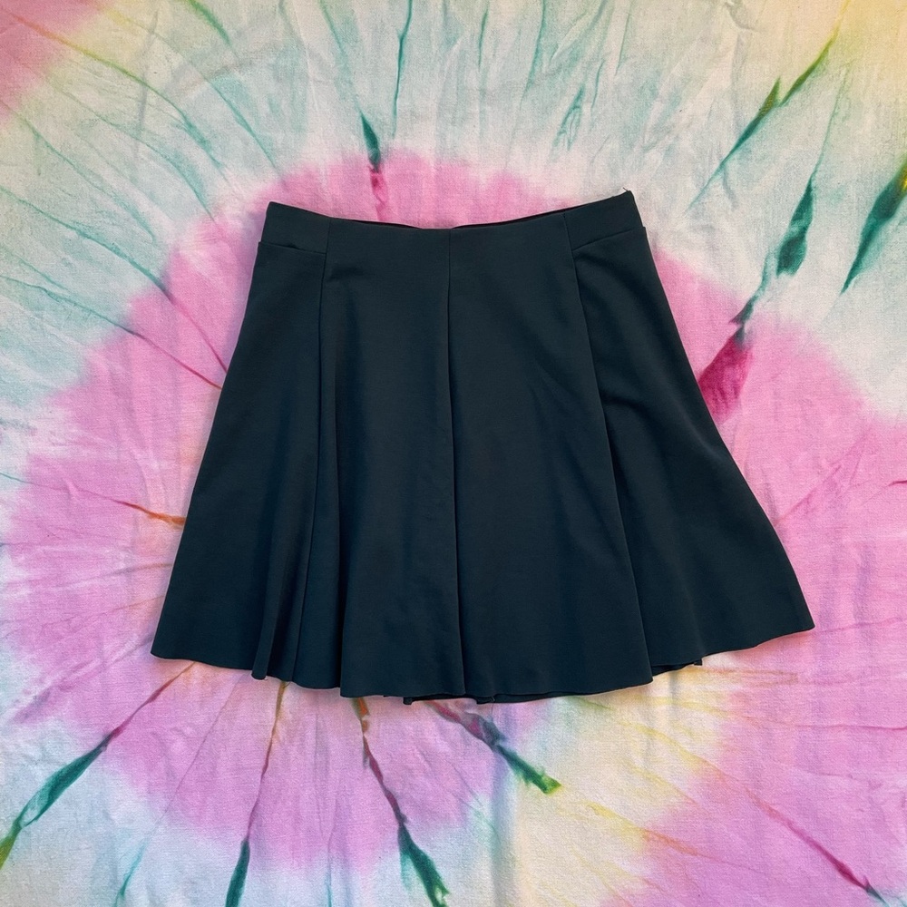 👖2/$30 | Bershka Emerald Elastic Waist A-Line Mini Skirt | Size M
